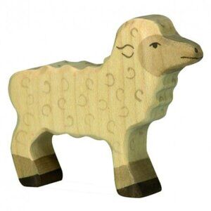 NWT Holztiger Wooden Toy Lamb